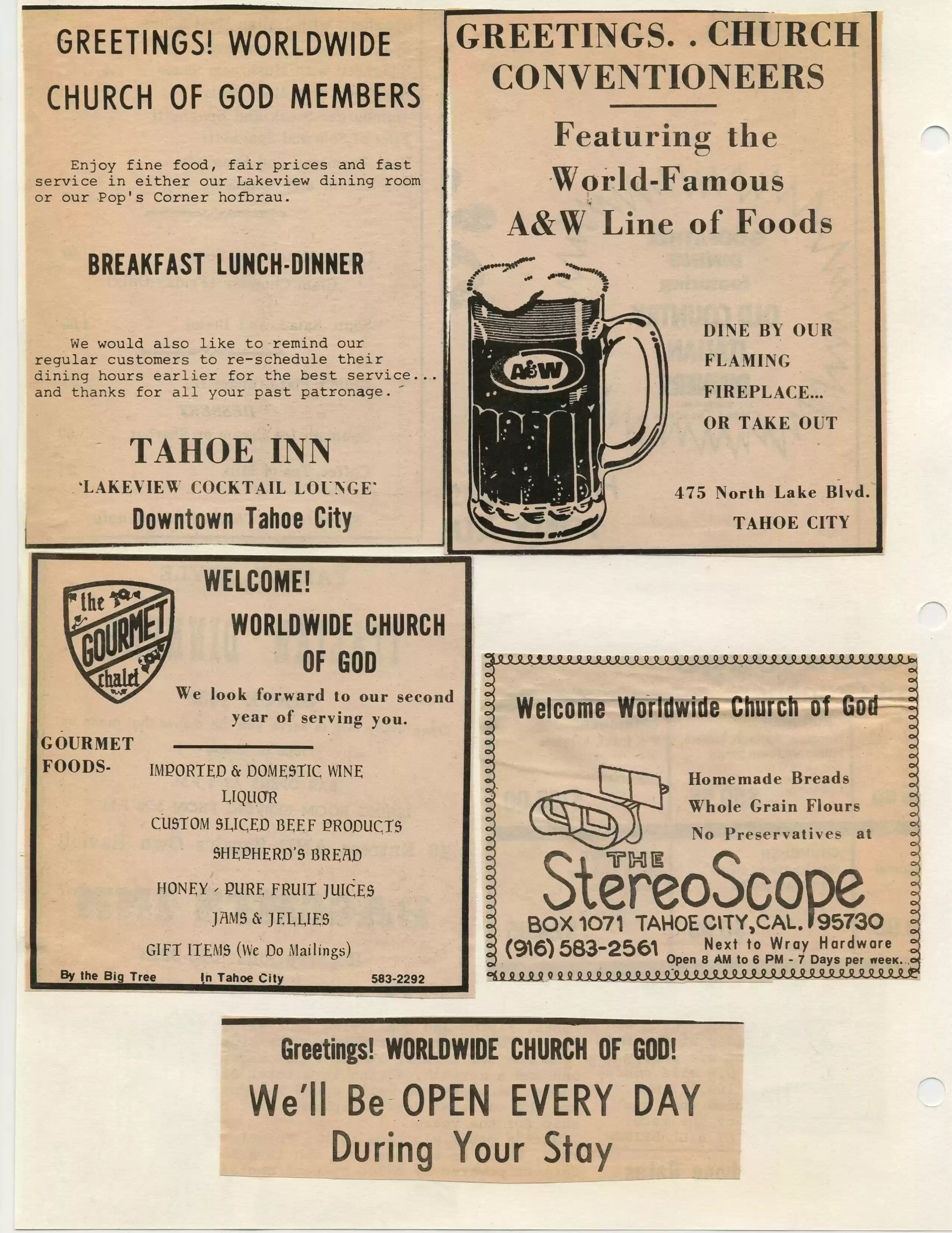 4. Tahoe World 9-22-72